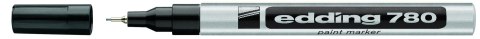 Marker olej.780 0.8mm srebr.EDIN EDDING końcówka okrągła Edding