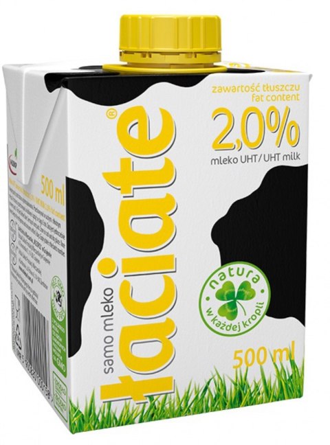 Mleko ŁACIATE UHT 2% 0.5L Łaciate Mleko ŁACIATE UHT 2% 0.5L Łaciate