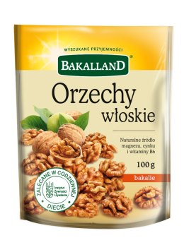Orzechy włoskie 100g BAKALLAND Bakalland