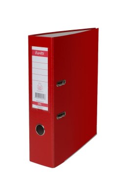 Segregator A4 80mm XXL czerwony, z szyną BANTEX 100551788 Bantex