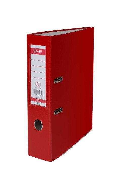 Segregator A4 80mm XXL czerwony, z szyną BANTEX 100551788 Bantex Segregator A4 80mm XXL czerwony, z szyną BANTEX 100551788 Bantex