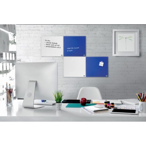 Tablica szklana NOBO Diamond Glass biała 450x450 1903957 Nobo Tablica szklana NOBO Diamond Glass biała 450x450 1903957 Nobo