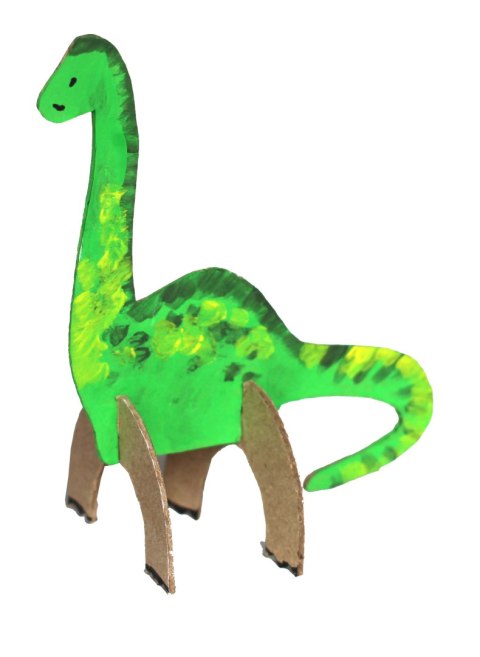 Zestaw kształtów tekturowych 3D, DINO, 6 szt, 15, 12 cm, Happy Color HA 4513 1512-DN6 Happy Color Zestaw kształtów tekturowych 3D, DINO, 6 szt, 15, 12 cm, Happy Color HA 4513 1512-DN6 Happy Color