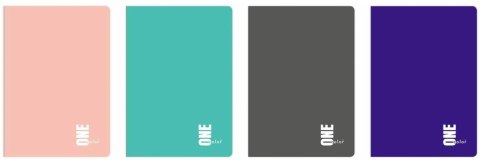 Brulion A4 96k. kratka ONE COLOR 7476 INTERDRUK Interdruk Brulion A4 96k. kratka ONE COLOR 7476 INTERDRUK Interdruk