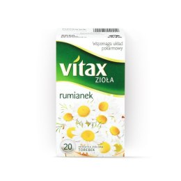 Herbata VITAX RUMIANEK 20t *1,5g ziołowa bez zawieszki Vitax