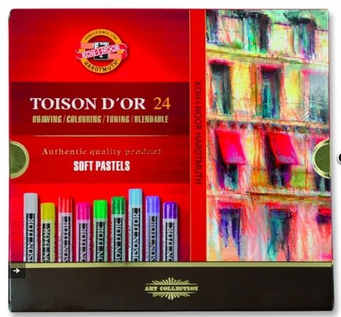 Kredki pastele suche 18kol KOH I NOOR *8513 Koh-i-noor Kredki pastele suche 18kol KOH I NOOR *8513 Koh-i-noor
