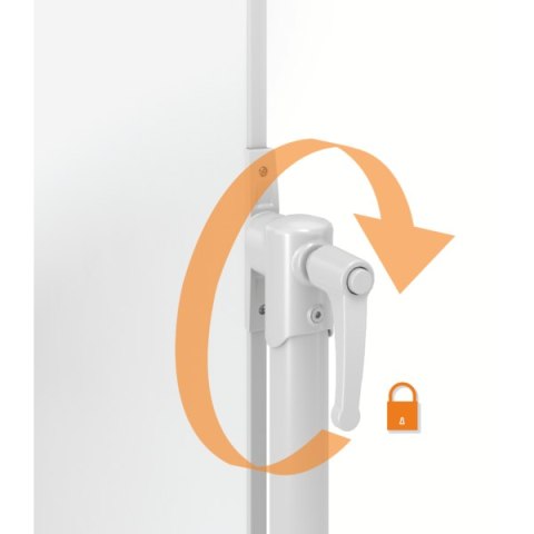 Mobilna tablica ze stali lakierowanej NOBO Classic 150x120 1901031 Nobo