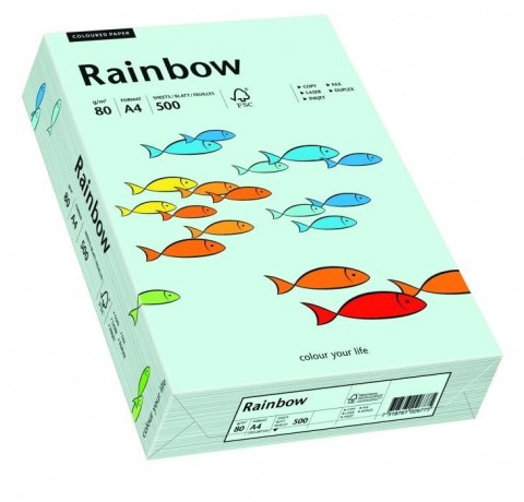 Papier xero kolorowy RAINBOW jasnoniebieski R82 88042695 Rainbow Papier xero kolorowy RAINBOW jasnoniebieski R82 88042695 Rainbow
