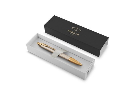 Długopis (niebieski wkład) PARKER IM PREMIUM WARM GREY GT 1931687, giftbox Parker Długopis (niebieski wkład) PARKER IM PREMIUM WARM GREY GT 1931687, giftbox Parker