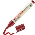 Marker EDDING permanentny ekologiczny ścięta końcówka czerwony 22/002/cz ed Edding