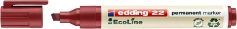 Marker EDDING permanentny ekologiczny ścięta końcówka czerwony 22/002/cz ed Edding Marker EDDING permanentny ekologiczny ścięta końcówka czerwony 22/002/cz ed Edding