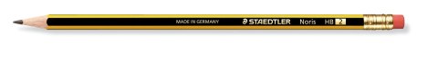Ołówek drewniany NORIS 122 z gumką HB S122 STAEDTLER Staedtler Ołówek drewniany NORIS 122 z gumką HB S122 STAEDTLER Staedtler