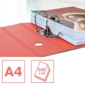 Segregator Esselte ColourBreeze, z polyfoamu A4, 82 mm, koralowy 628427 Esselte