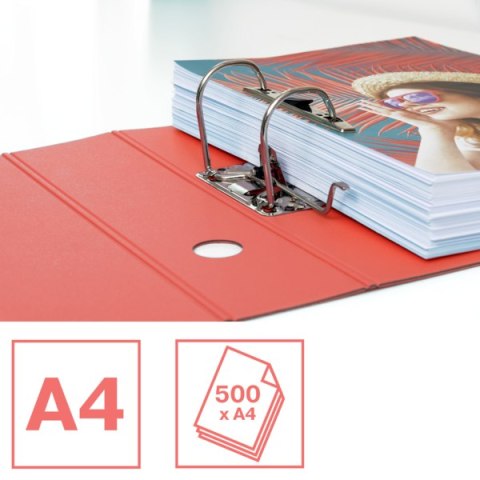 Segregator Esselte ColourBreeze, z polyfoamu A4, 82 mm, koralowy 628427 Esselte Segregator Esselte ColourBreeze, z polyfoamu A4, 82 mm, koralowy 628427 Esselte