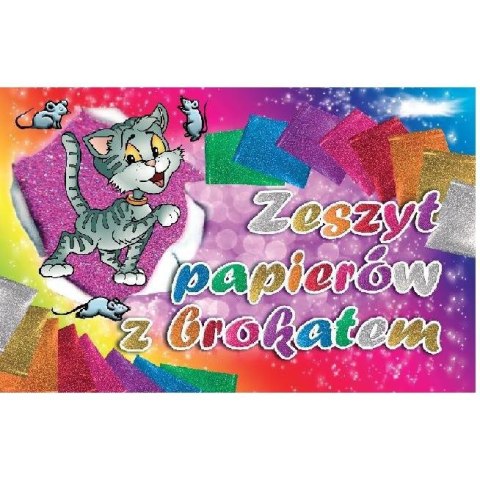 Zeszyt papierów z brokatem B4 ZB-4 ALIGA Aliga Zeszyt papierów z brokatem B4 ZB-4 ALIGA Aliga