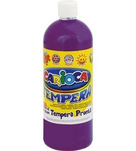Farba tempera 1000 ml, fiolet CARIOCA 170-1445 Carioca Farba tempera 1000 ml, fiolet CARIOCA 170-1445 Carioca