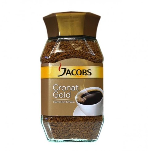 Kawa JACOBS CRONAT GOLD 200g rozpuszczalna Jacobs Kawa JACOBS CRONAT GOLD 200g rozpuszczalna Jacobs