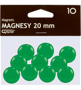 Magnes 20mm GRAND zielone 10 szt 130-1692 Grand Magnes 20mm GRAND zielone 10 szt 130-1692 Grand