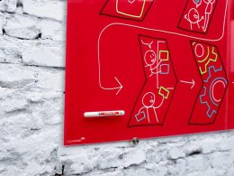 Marker EDDING do tablic szklanych biały 90/049/b ed suchościeralny Edding