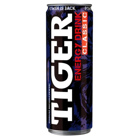 Napój TIGER ENERGY DRINK 0,25 puszka Tiger Napój TIGER ENERGY DRINK 0,25 puszka Tiger