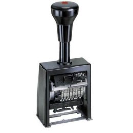 Numerator automatyczny B6 4.5mm/6 REINER REB6 obudowa metal, poduszka czarna Trodat