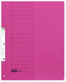 Skoroszyt kartonowy ELBA 1/2 A4, hakowy, czerwony, 100551896 Elba