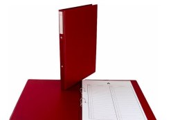 Teczka do akt osob.(B+W)bordowa BIURFOL TD-01-01 Biurfol
