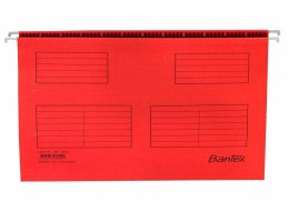 Teczka zawieszana STANDARD czerwona BANTEX 100331435 Bantex
