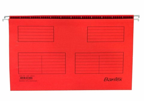 Teczka zawieszana STANDARD czerwona BANTEX 100331435 Bantex Teczka zawieszana STANDARD czerwona BANTEX 100331435 Bantex