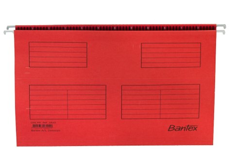 Teczka zawieszana STANDARD czerwona BANTEX 100331435 Bantex Teczka zawieszana STANDARD czerwona BANTEX 100331435 Bantex