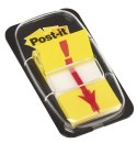 Zakładki indeksujące POST-IT_ z nadrukiem _wykrzyknik_ (680-33), PP, 25,4x43,2mm, 50 kart. Post-It 3M