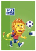 Zeszyt A5 16k, linia podwójna kolorowa, OXFORD, LION 400106954 Oxford