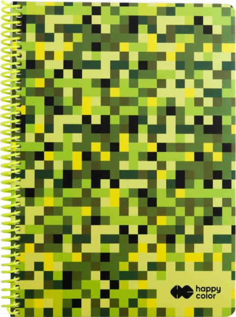 Kołonotatnik PIXI 3, A4, 80k, kratka, 80g/m2, Happy Color HA 4742 2030-PI3 Happy Color Kołonotatnik PIXI 3, A4, 80k, kratka, 80g/m2, Happy Color HA 4742 2030-PI3 Happy Color