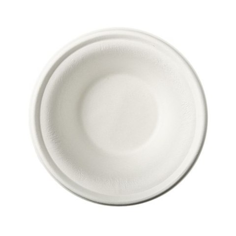 Miseczka z trzciny cukrowej 380ml, biała, op. 100 szt., 100% biodegradowalna 90109 Papstar Miseczka z trzciny cukrowej 380ml, biała, op. 100 szt., 100% biodegradowalna 90109 Papstar