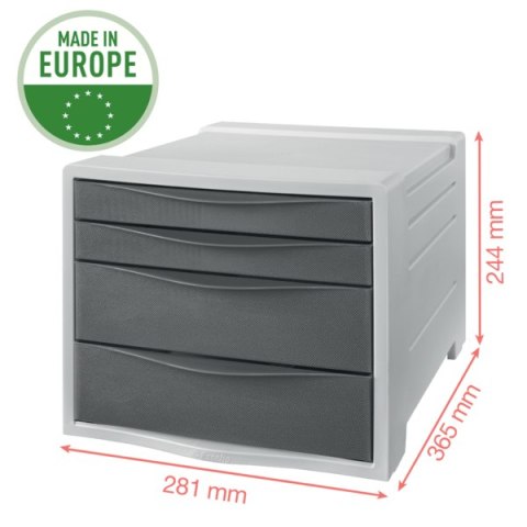 Pojemnik z szufladami Esselte ColourBreeze, zielony 626285 Esselte Pojemnik z szufladami Esselte ColourBreeze, zielony 626285 Esselte