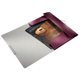 Teczka z gumką Leitz Style, 15mm, ciemnoczerwony 39770028 Leitz