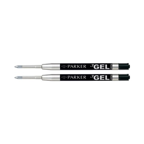 Wkład żelowy czarny (M) - 2 szt. na blistrze 1950362 PARKER Parker Wkład żelowy czarny (M) - 2 szt. na blistrze 1950362 PARKER Parker