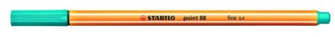 Cienkopis STABILO point 88/51 0.4mm turkusowy błękit Stabilo Cienkopis STABILO point 88/51 0.4mm turkusowy błękit Stabilo