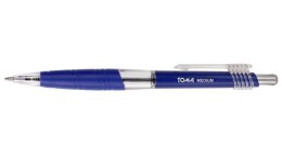 Długopis AUTOMAT MEDIUM z końcówką 1,0mm niebieski TO-038 Toma Toma