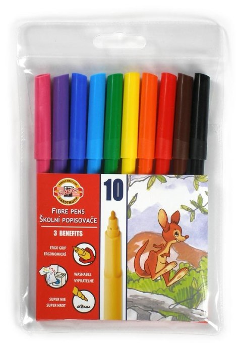 Flamastry 10kol. 771002/AJ04 KOH- I-NOOR Koh-i-noor Flamastry 10kol. 771002/AJ04 KOH- I-NOOR Koh-i-noor