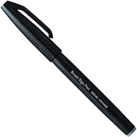 Pisak pędzelkowy do kaligrafii czarny SES15-A PENTEL Pentel Pisak pędzelkowy do kaligrafii czarny SES15-A PENTEL Pentel