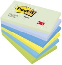 Bloczek samoprzylepny POST-IT_ (655-MTDR), 127x76mm, 6x100 kart., paleta marzycielska Post-It 3M