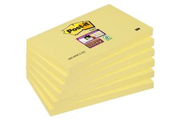 Bloczki_3M POST-IT 76x127mm żółte (12) Super Sticky 70005197903 Post-It 3M