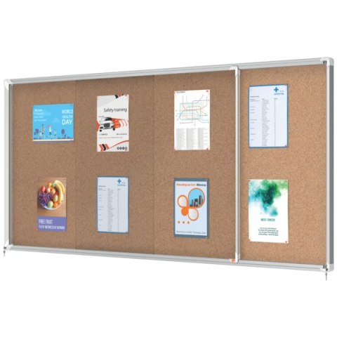 Gablota korkowa Nobo Premium Plus 27xA4 (drzwiczki przesówne) 1915333 Nobo Gablota korkowa Nobo Premium Plus 27xA4 (drzwiczki przesówne) 1915333 Nobo