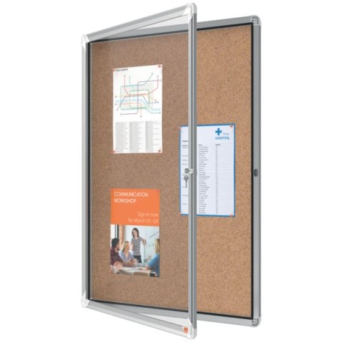 Gablota korkowa wewnętrzna Nobo Premium Plus 9xA4 1902564 Nobo Gablota korkowa wewnętrzna Nobo Premium Plus 9xA4 1902564 Nobo