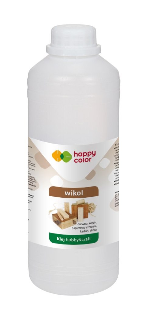 Klej Wikol premium, butelka 500g, Happy Color HA 3420 0500 Happy Color Klej Wikol premium, butelka 500g, Happy Color HA 3420 0500 Happy Color