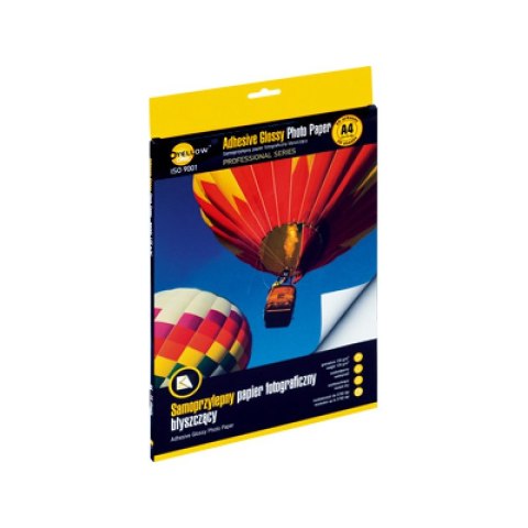 Papier fotograficzny Adhesive Glossy 4PAG130, 130 g/m, A4 20 arkuszy YELLOW ONE 150-1288 Yellow One Papier fotograficzny Adhesive Glossy 4PAG130, 130 g/m, A4 20 arkuszy YELLOW ONE 150-1288 Yellow One
