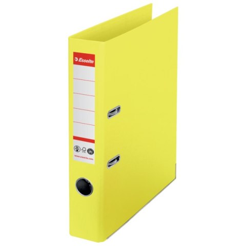 Segregator Esselte No.1 neutralny pod względem emisji CO2, A4, szer. 50 mm, żółty 627573 Esselte Segregator Esselte No.1 neutralny pod względem emisji CO2, A4, szer. 50 mm, żółty 627573 Esselte