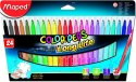 Flamastry trójkątne 24kolorów COLORPEPS 845022 MAPED Maped