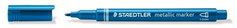 Marker metaliczny Metallic marker, okrągła końcówka, niebieski, Staedtler S 8323-373 Staedtler Marker metaliczny Metallic marker, okrągła końcówka, niebieski, Staedtler S 8323-373 Staedtler